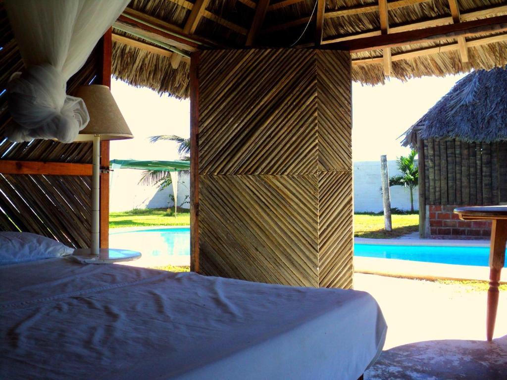 Cabanas Pie De La Cuesta Hotell Coyuca Rum bild