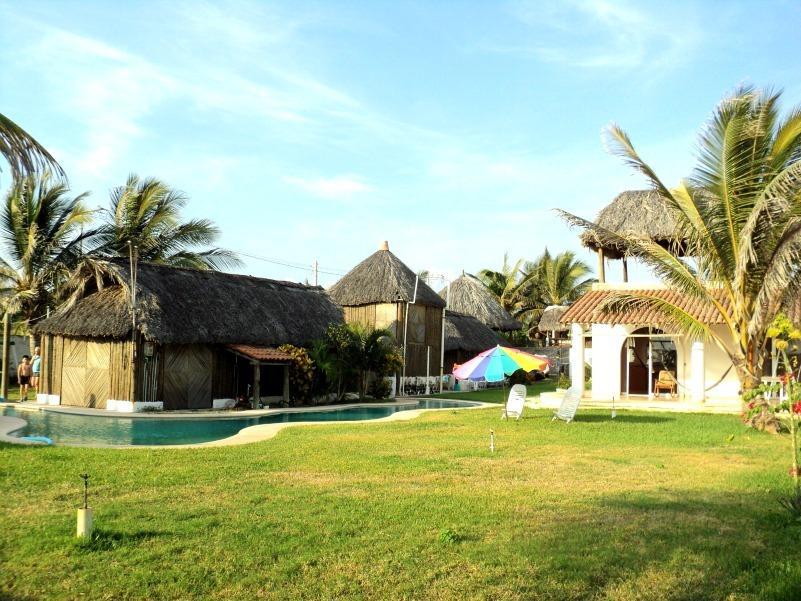 Cabanas Pie De La Cuesta Hotell Coyuca Exteriör bild